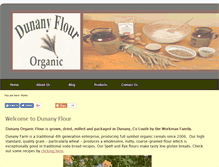 Tablet Screenshot of dunanyflour.com